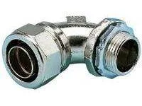 Misumi Metal Conduit Connector (90° Angle)