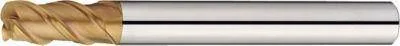 Misumi TSC series carbide composite radius end mill, for high-feed machining, 3-flute, 45° spiral / short model