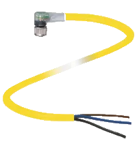 Pepperl+Fuchs. Female connector V3-WM-E2-YE5M-PVC-U