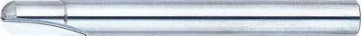 Misumi Carbide Straight Blade Ball End Mill, 2-Flute, Ram Ball, Back Tapered Model
