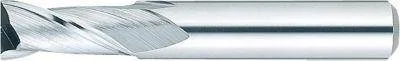 Misumi Carbide square end mill, 2-flute / 2D Flute Length (short) model
