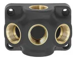 Riegler 112615 Концевой распределительный сокет, вход G 1/2, соединитель 3 x G 1/2 EVD12-3