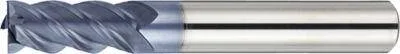Misumi XAL series carbide multi-functional square end mill, 4-flute, 45° torsion / short model