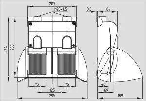 Schmersal. Foot switch - T2F 232-11/11