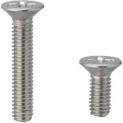 Misumi Cross Recessed Flat Head Machine Screws