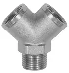 Riegler 112596 Распределитель двойной, R 1/8 ET, выходы 2 x G 1/8 IT 255.00