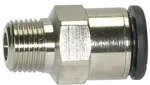 Riegler 108588 Прямой вставной фитинг Click-clock R 1/4 вн., шланг, вн. диаметр O8 744.014-8
