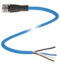 Pepperl+Fuchs. Cable connector, NAMUR V1-G-N4-15M-PVC