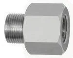Riegler 114446 резьба adapter, алюминиевый, ET 1/2 - 27 UNS, IT M12x1.25, AF 17 29.22