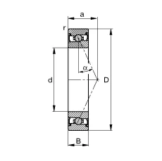 Шпиндельные подшипники HCS7001-E-T-P4S