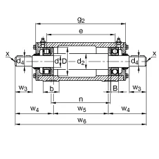 Стационарные подшипниковые узлы VRE310-B