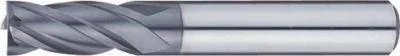 Misumi XAC series carbide square end mill, 4-flute / short model