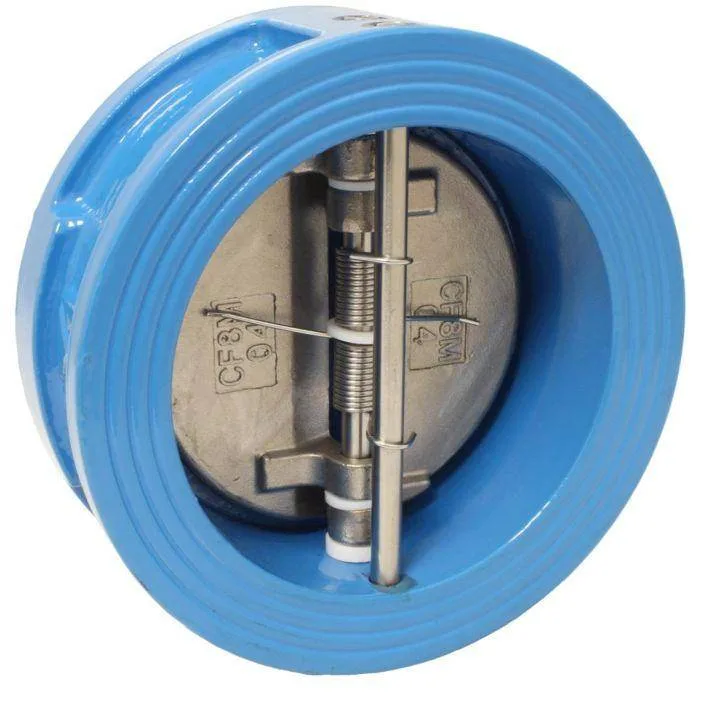 Двухстворчатый обратный клапан END Armaturen DFC-GGG-EPDM-100