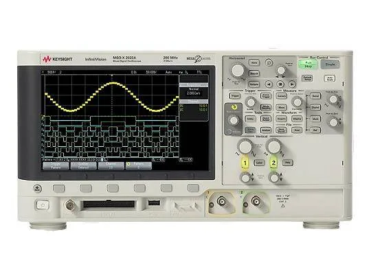 Keysight DSOX2022A Осциллограф: 200 МГц, 2 аналоговых канала