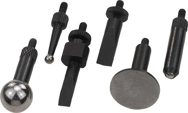 Norelem 33058 Probe inserts hardened steel thread M2.5