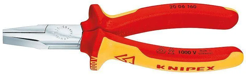 Knipex 20 06 160 Плоскогубцы с гладкими губками