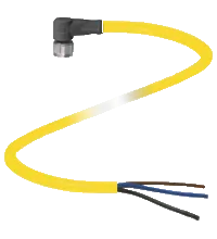 Pepperl+Fuchs. Female connector V3-WM-YE10M-PVC-U