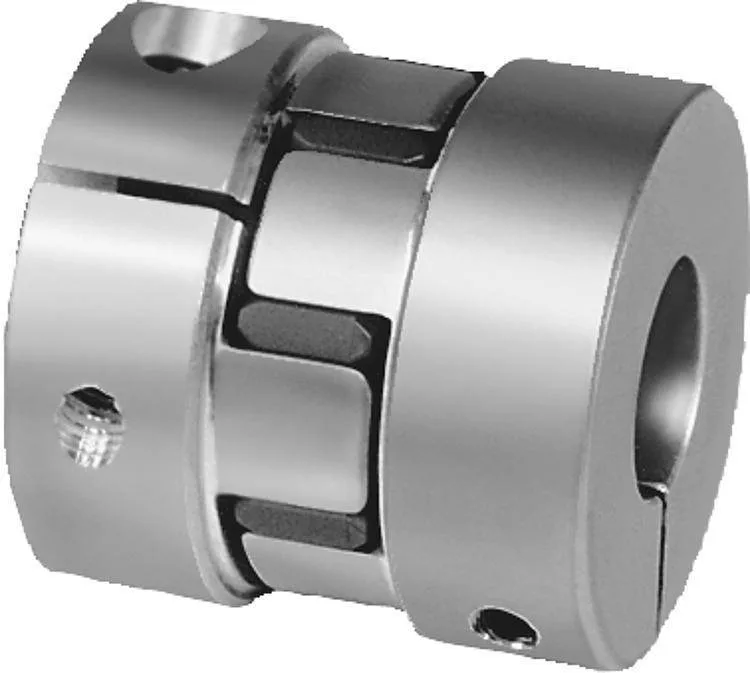 Norelem 23022 Elastomer dog couplings with radial clamping hub