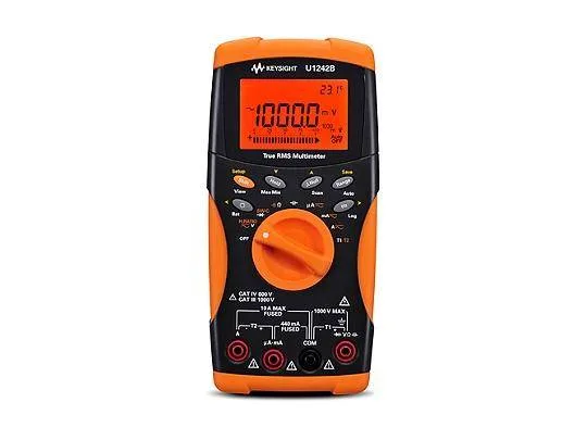 Keysight U1242B Ручной цифровой мультиметр, 4 разряда